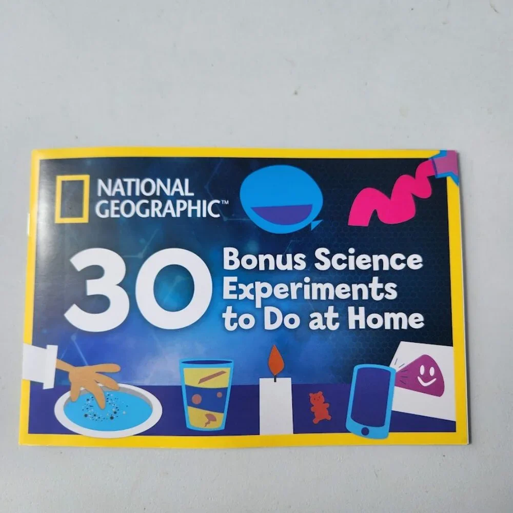 NATIONAL GEOGRAPHIC Mega Science Lab Kit 75 Experiments Chemistry STEM Earth sci